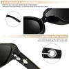 Joopin Trendy Big Sunglasses for Women Oversized Jackie Sun Glasses