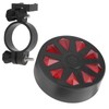 Bike Taillight Red Diamond Pattern Bicycle Safe Warning Flashing Riding