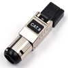 Itvexeme RJ45 Connectors Tool Free Cat8, Cat8 Field Termination Plug
