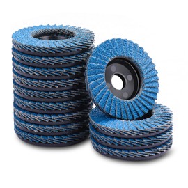 12 Pack Angle Grinder Discs, 76mm Flap Discs Polishing Rough Corners 60 Grit Grinder Sanding Discs for Metal Wood Steel