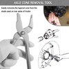 General Axle Stud Cone Pliers Removal Tool, Tapered Cone Extractor
