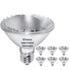 Vinaco PAR30 Halogen Bulb 50W 120V E26 Base, 6 Pack