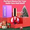 JIASHENG Cuticle Oil, Scented Cuticle Nail Oil Infused with Real