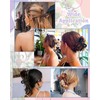 4 PCS Bow Hair Clips Bow Claw Clip for Women