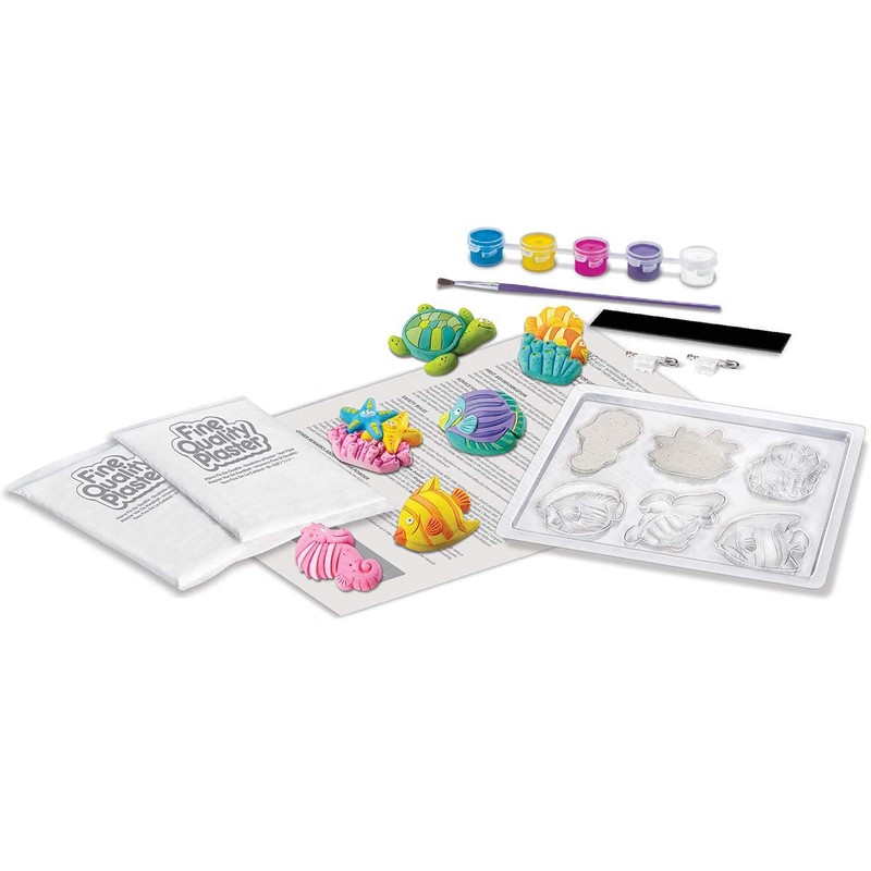 4M Sealife Mould and Paint, 13 Piece Set