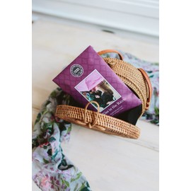 BRIDGEWATER -2 pack of Kiss in the Rain- Scented Sachet Bag, Drawer Fragrance, Wardrobe Room Air Freshener for Living Room Bedroom Bathroom Car - Notes of: Black Currant, Raspberry, Rose, Violet