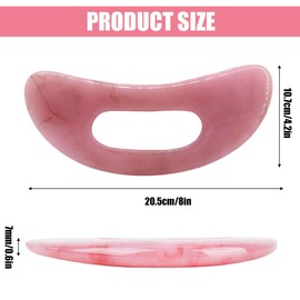 EYVRPAU Gua Sha Massager Full Body Cellulite Massage Lymphatic Drainage with Handle Removal of Fatigue for Legs Back Face Neck Muscles Gua Sha Stone