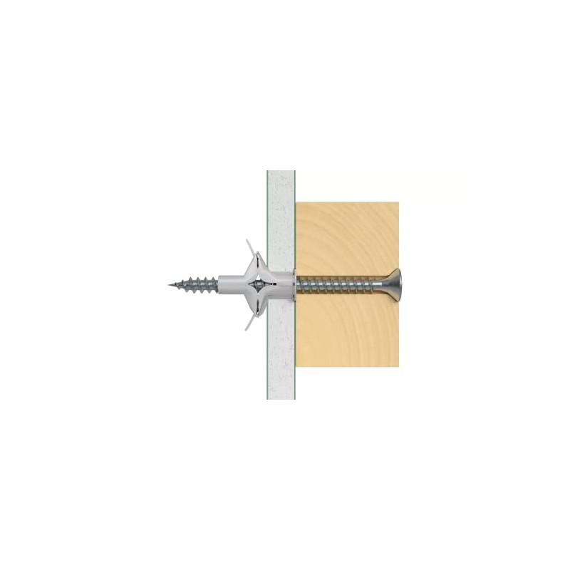 Fischer 25 Butterfly Dowels FU with Screw 6 x 35