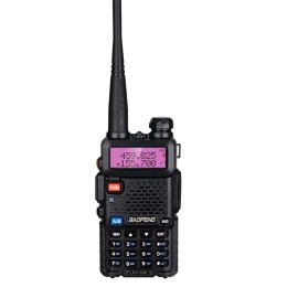 1pcs US Warehouse Stock Dual Band Ham Intercom Waki Taki BF UV-5R Boafeng for Baofeng 8W Two Way for Radio Long Range Walkiecolor: 1 pieces 8 watt black