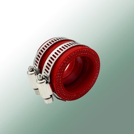 Rxmgf 35 40 45mm Carburetor Intake Pipe Manifold Adapter Boot Joint For Dirt Pit Bike Motorcycle(40mm/Red)