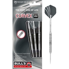Bull's Curvex C2 Steel Dart 24 g Silver