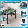 GYMAX Foosball Table, 38" Soccer Game Table Set with 2