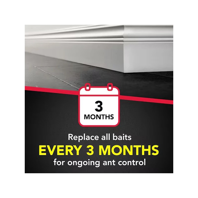 Raid Ant Baits Indoor Ant Killer, 8-Baits, 0.24 oz. Total