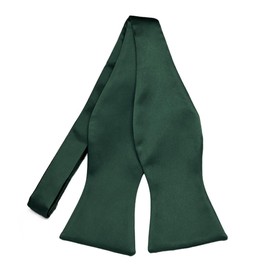 tiemart Premium Self-Tie Bow Tie (Hunter Green)