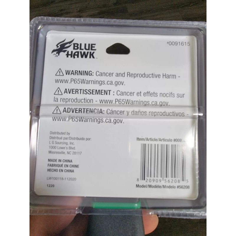 Blue Hawk 3.5" Paint Scraper 0091615 Model 56208 Hand Tool