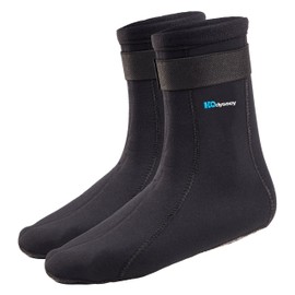 H2ODYSSEY 3mm Neoprene Sock - Extra High Ankle & Traction Sole (as1, alpha, m, regular, regular)