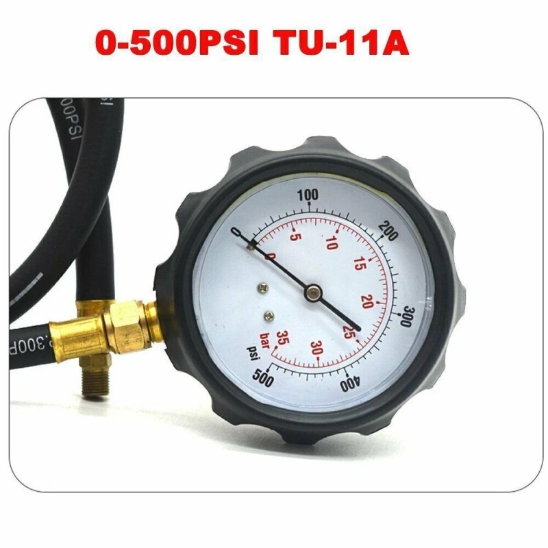 CarBole 0-500PSI Oil Pressure Test Kit Engine Gauge Diagnostic Tester