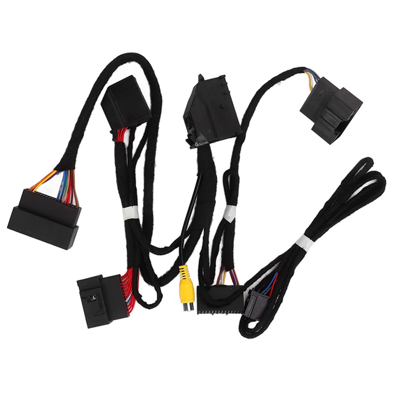 aqxreight Conversion Power Harness,Car 4in to 8in PNP Conversion Harness