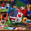 Marspark Soccer Piñata Set with Stick and Blindfold, 12.5"