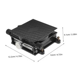 Ciieeo Expandable Heavy Duty Lab Lifting Stand Scissor Jack Platform with Spirit Level Versatile for Laboratory Experiments Carpentry Projects Stable Reliable Support for Equipment