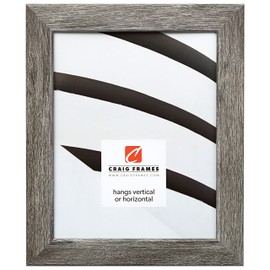 Craig Frames 26030 16 by 24-Inch Picture Frame, Smooth Grain Finish, 1.26-Inch Wide, Gray Barnwood