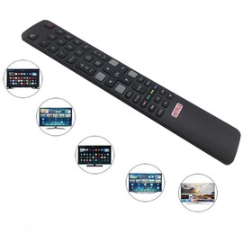 MYHGRC Replacement Remote Control RC802N for Remote Control TCL Thomson 4K UHD LCD LED Smart TV 55EP660 55EP680 60EP660 65DC760 U49P6046 U49S7096 65DC766 65EP640 65EP660 65EC78 0 75EP660 U43P6046