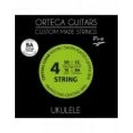 Ortega Guitars Custom Made Strings - Pro - Baritone Ukulele - Crystal Clear Nylon (UKP-BA)