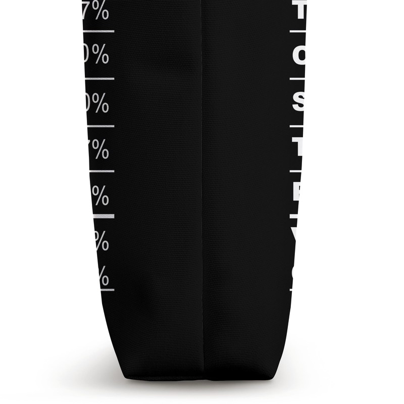 Funny Cereal Muesli Thanksgiving Nutritional Fact Tote Bag