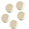 CAMGJORT RRKIV Rotary Replacement Dimmer Knobs, Ivory (5)