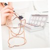 Healeved 9pcs Cat Ear Makeup Sponge Holders Drying Racks for