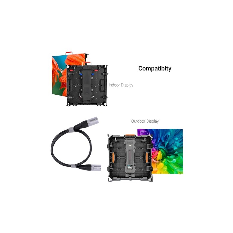 RJ45 CAT5E Cable Ethercon en ambos extremos con conectores blindados