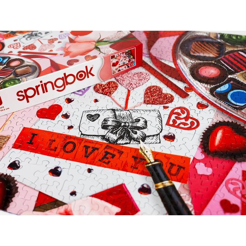 Springbok Be My Valentine 500 Piece Puzzle for Adults -
