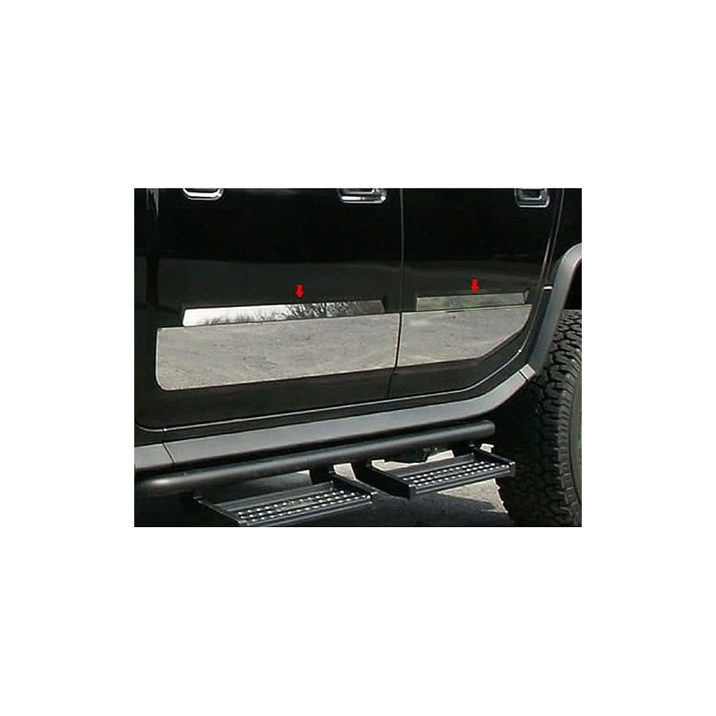 Upgrade Your Auto 4pc. Luxury FX Chrome Door Insert Trim