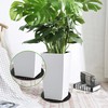 KUKLIPJIM 30 Pack Plant Pot Elevators 11.8 Inch Plastic Plant