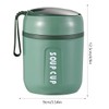 Fulasun Insulated Food Flask - 16oz/480ML Stainless Steel Jar Vacuum