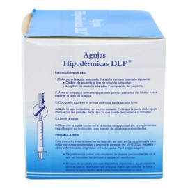 Agujas Hipodermicas Dlp 25g X 16mm 0.016 Ml