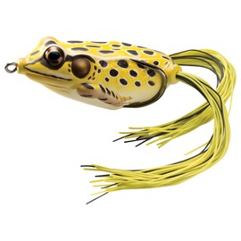 LIVE TARGET Hollow Body Frog, 2.25', Yellow Black