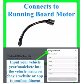 Fits Ford F150 F350 Navigator Running Board Motor Connector Plug Wiring Harness