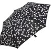 Knirps Slim Duomatic Paint Drops Pocket Umbrella, Wetprint-pink, Floral with