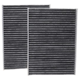 vhbw 2 x cabin filter replacement for Febi Bilstein 49649 for cars - with activated carbon