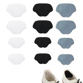 nalaina Heel Repair Shoes Heel Pads 12 Pairs Set of 24 Sneakers Inner Heel Repair Shoe Repair Material Shoes Heel Repair Inner Shoe Heel Repair Heel Repair Shoes Heel Break Repair Shoes Inner Heel