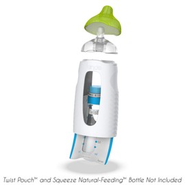 Kiinde Twist Active-Latch Nipples for Breast Milk, Discourages Lazy Latching, Seamless Transition Between Bottle and Breast, Helps Relieve Colic - Slow Flow (2 Pack)