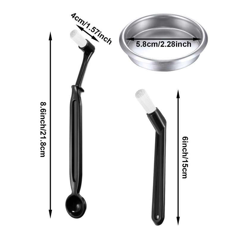 Zhehao Coffee Machine Brush Cleaner 4 Pieces Coffee Machine Brush