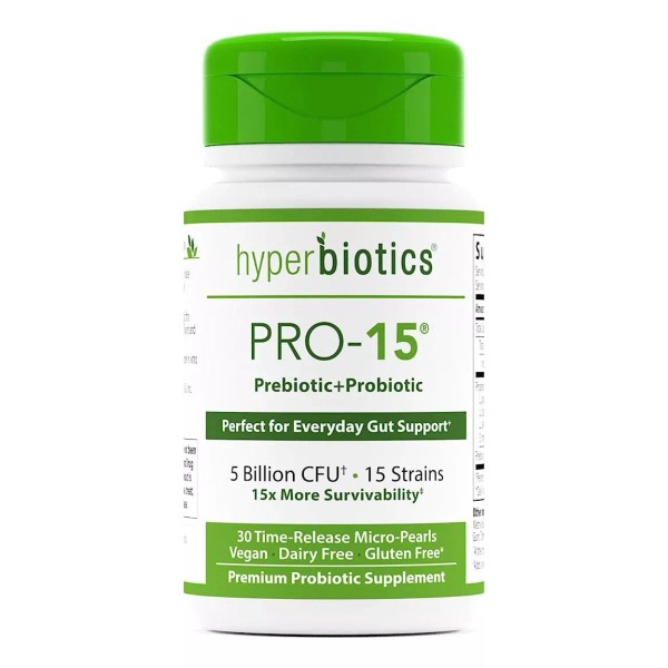 Hyperbiótics Hyperbiotics Pro-15 Probioticos 5 Billones 15 Cadenas 30tabs