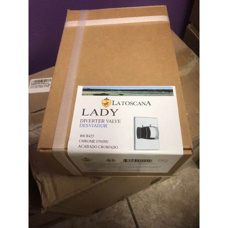 LaToscana La Toscana 89CR425 Lady 3 Way Brass Shower Diverter