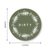 ThreeKin Clean/Dirty Magnet for Dishwasher, Double-Sided Kitchen Gadget Gift, Easy-to-Read