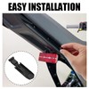 URLWALL Placa interior mejorada para guardabarros trasero Seyway Sur-Ron Light