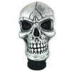 Abfer Silver Stick Shifter Car Gear Shift Knob Skull Shifting