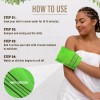 Sheanefit Sheanfit Exfoliating Washcloth Bath Mitt, Korean Body Scrubber -