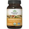 Organic India Ashwagandha Root Ayurvedic Herbal Supplement, 90 Capsules